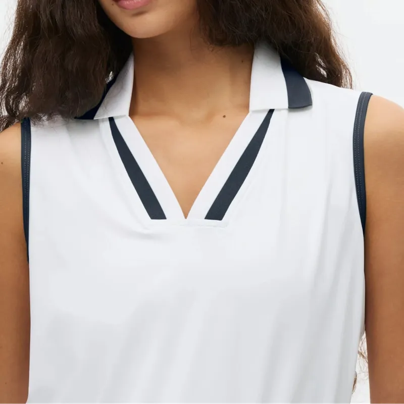 Rohnisch Essential S/L Polo - White/Navy