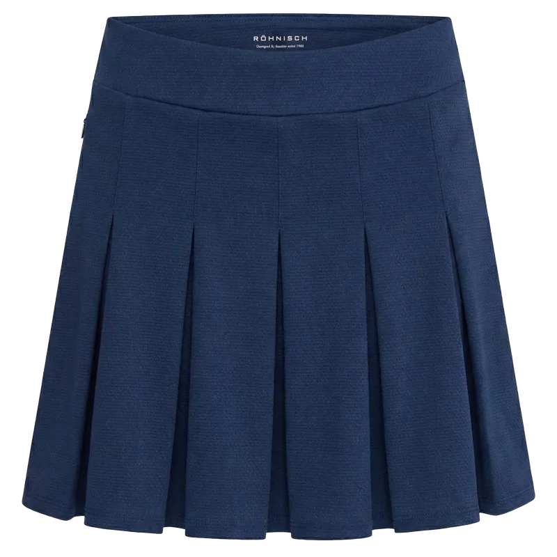Rohnisch Nicky Pleated Skort (Long)- Navy