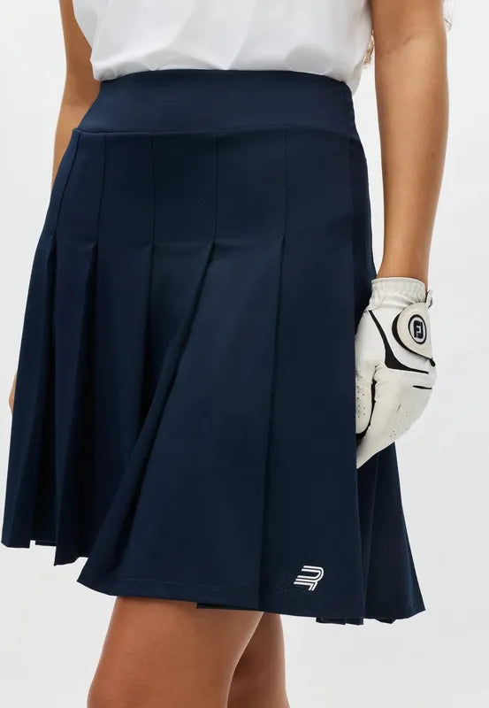 Rohnisch Nicky Pleated Skort (Long)- Navy
