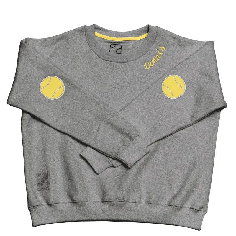 CourtLife Tennis Ball Patch Sweatshirt