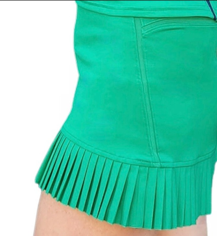 InPhorm Sinclaire Pleated Skort(13.5") - Ivy