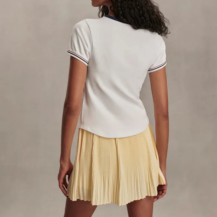 Varley Davina Hi Rise Skort - Anise Flower Yellow