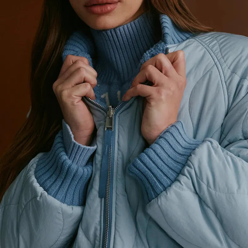 Varley Serina Reversible Jacket - Blue