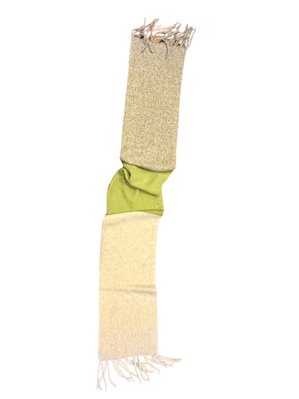 Marc Aurel Scarf - Chartreuse/Sand