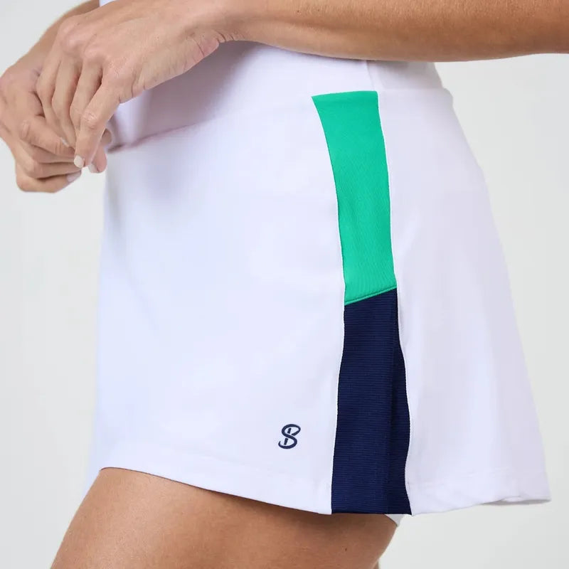 Sofibella Green Spirit Skort (13") - White