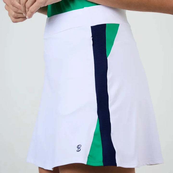 Sofibella Green Spirit Skort (15") - White
