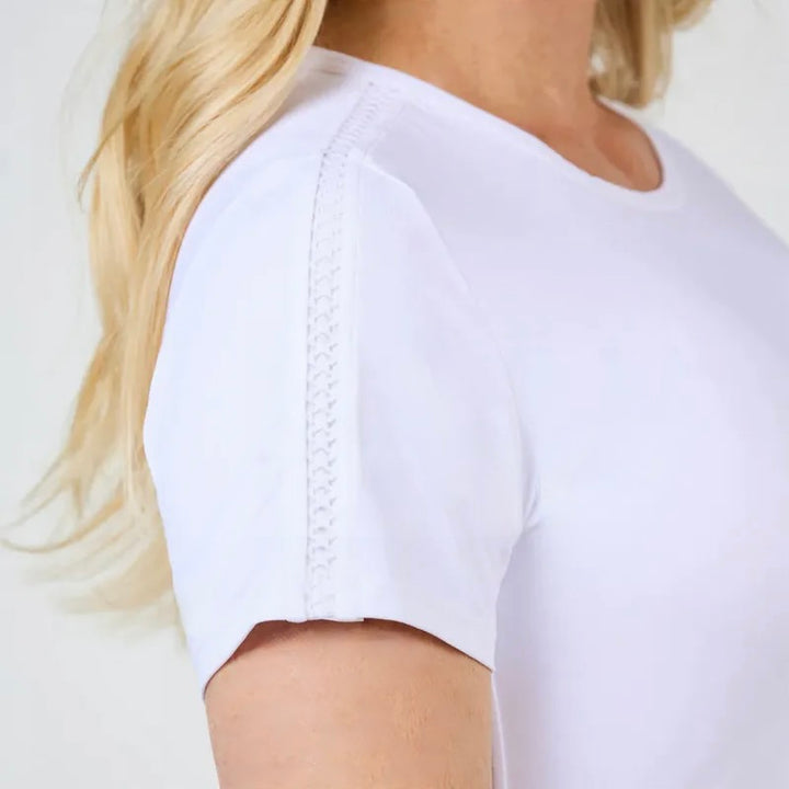 Sofibella Tres Blanc S/S Tee - White