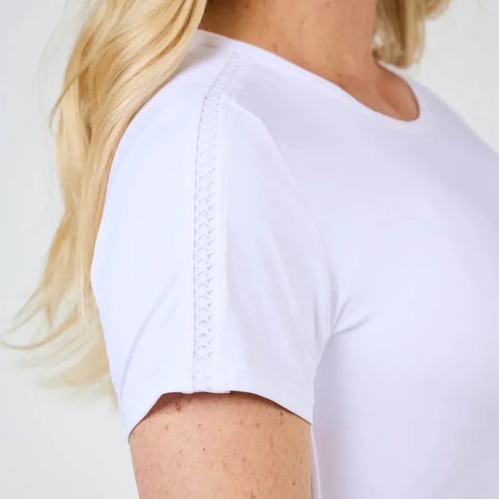 Sofibella Tres Blanc S/S Tee - White