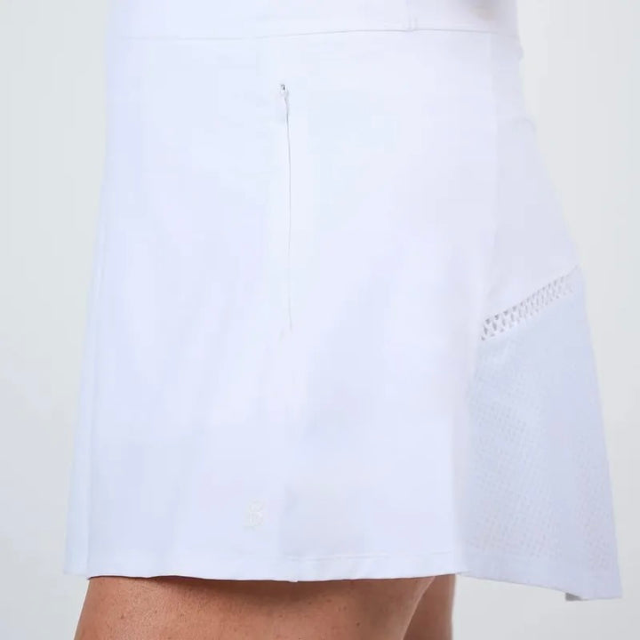 Sofibella Trés Blanc A-Line Skort (15") - White