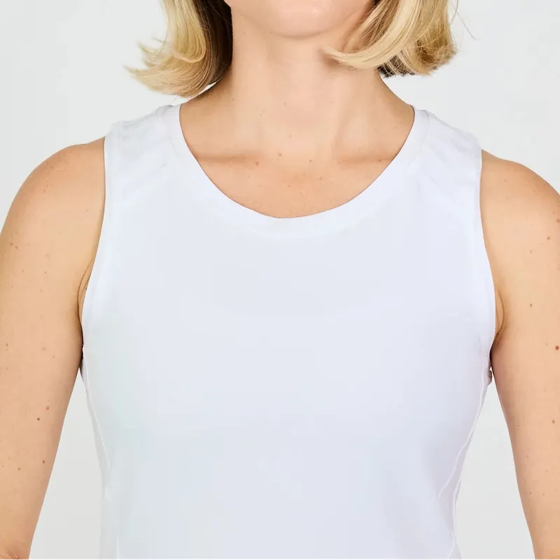 Sofibella White Stripes Tank - White
