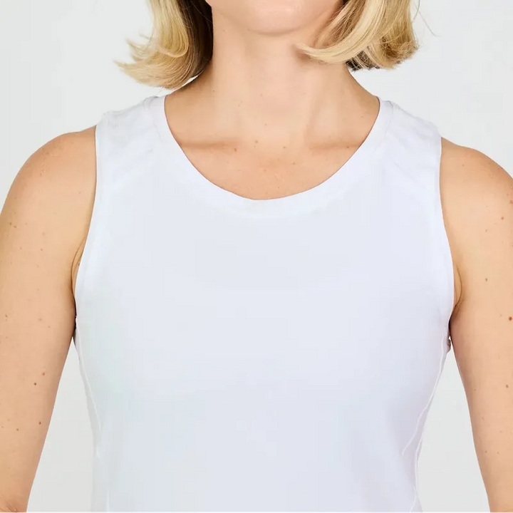Sofibella White Stripes Tank - White
