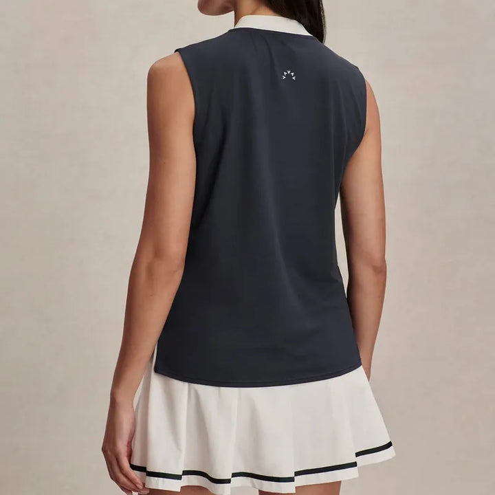 Varley Shelby Tank - Blue Nights/White