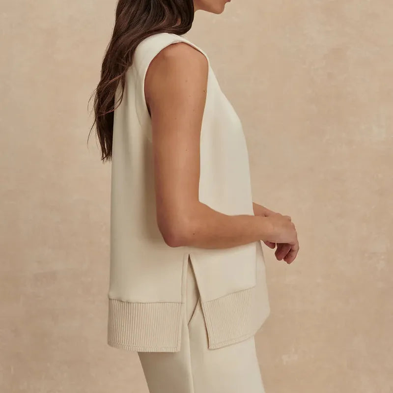 Varley Freida Tank - Pristine Ivory