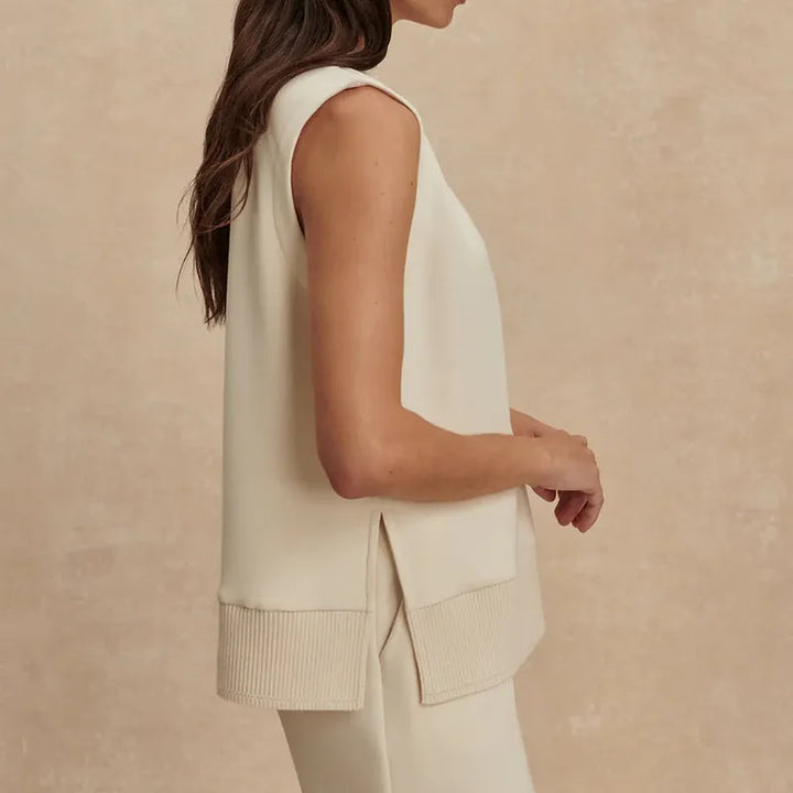 Varley Freida Tank - Pristine Ivory