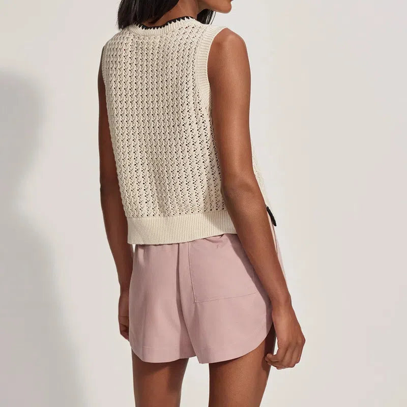 Varley Delaney Knit Vest - Birch