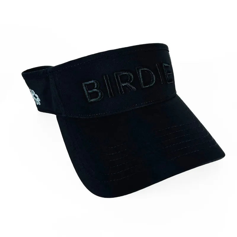Vimhue Birdie Puff Visor - Black