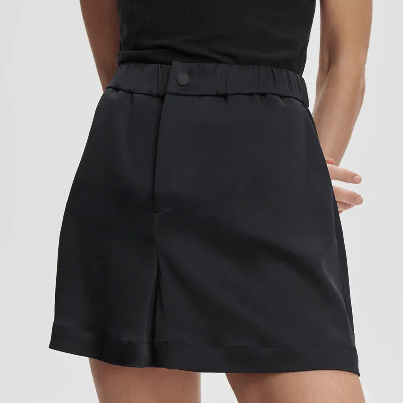 Varley Sarka Hi-Rise Shorts - Black