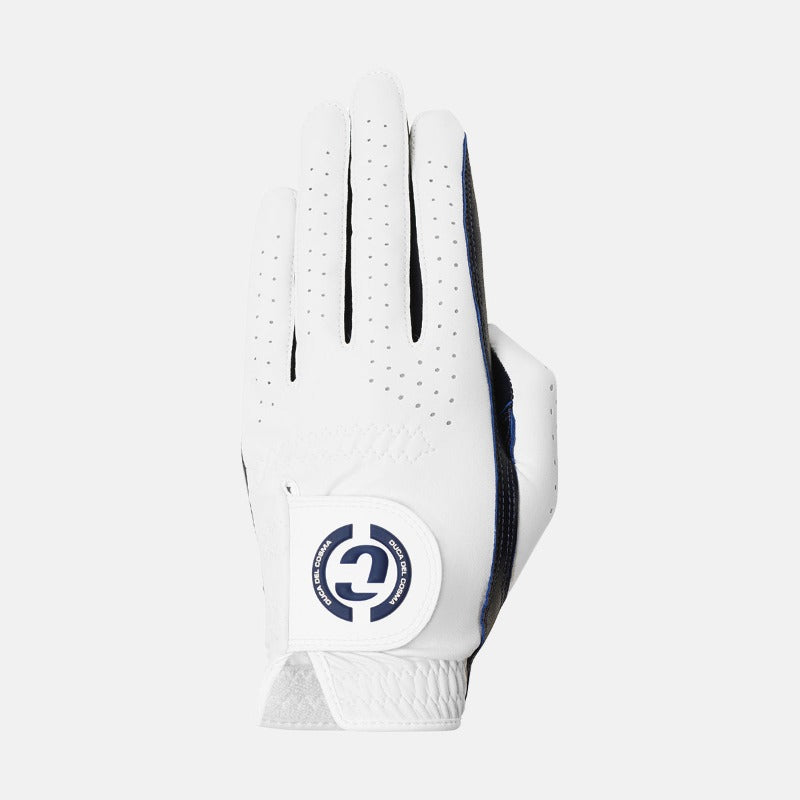 Duca Del Cosma Golf Glove - White/Navy