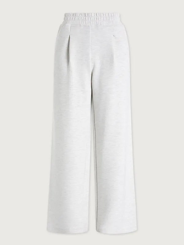 Varley Extra Wide Leg Pants (29.5") - Ivory Marl