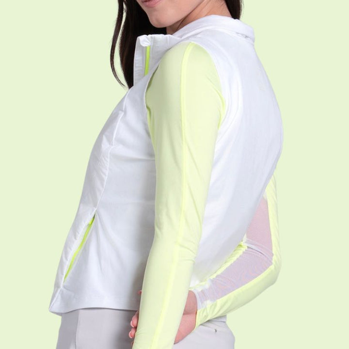 Lucky In Love Best Vest - White