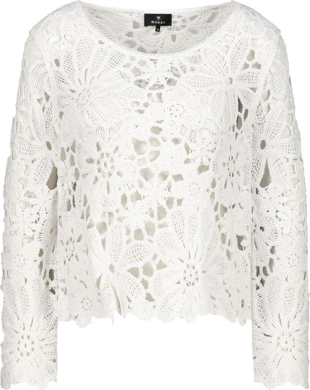 Monari Cutout Top - Off White
