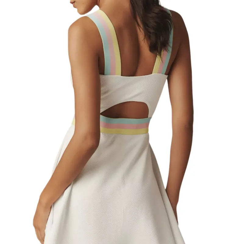 Beach Riot Miriam Dress - White/Rose