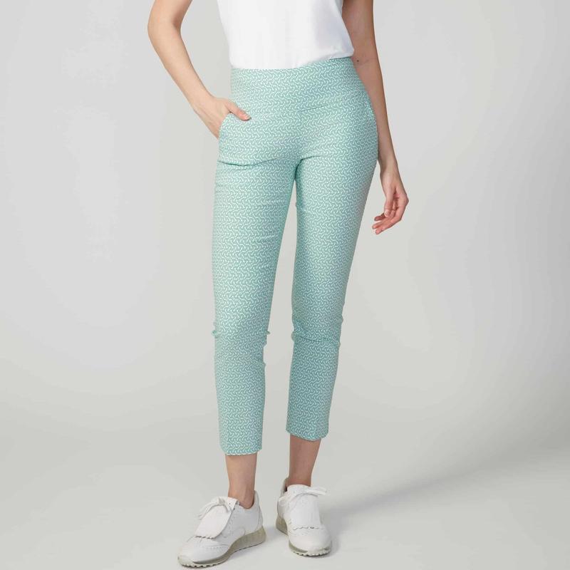 Swing Control Techno Pants (28") - Green Houndstooth