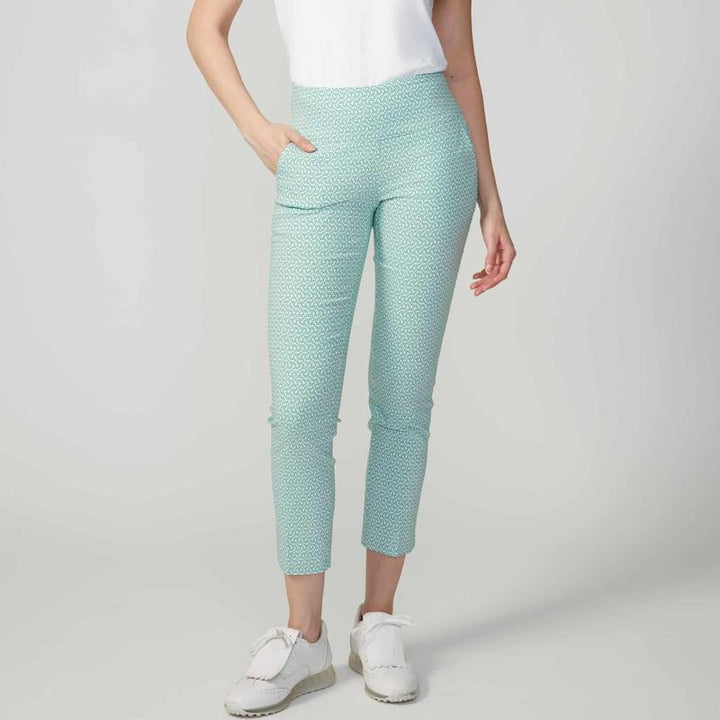 Swing Control Techno Pants (28") - Green Houndstooth