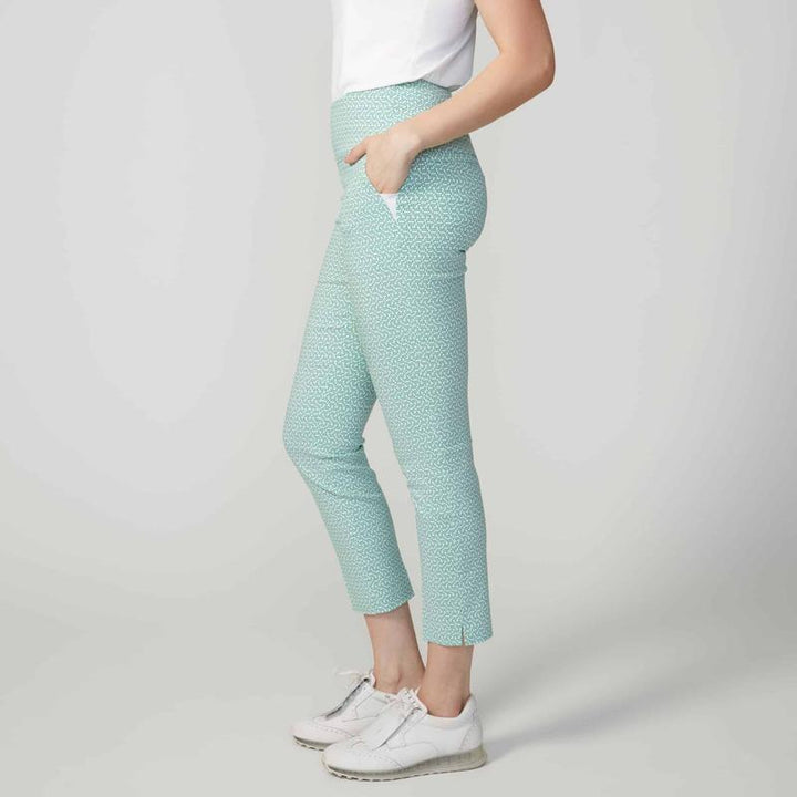 Swing Control Techno Pants (28") - Green Houndstooth