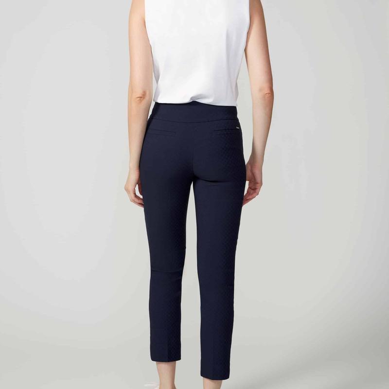 Swing Control Techno Jacquard Pants (28") - Navy