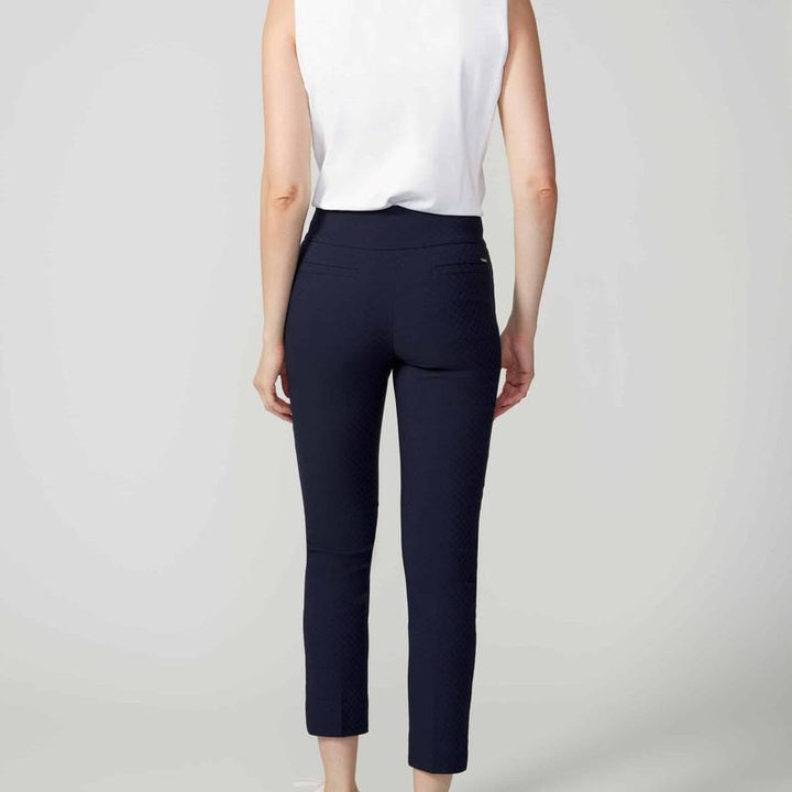 Swing Control Techno Jacquard Pants (28") - Navy
