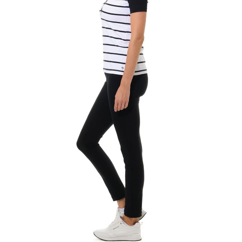 MDC Curvy Stretch Pants - Black (gunmetal zip)