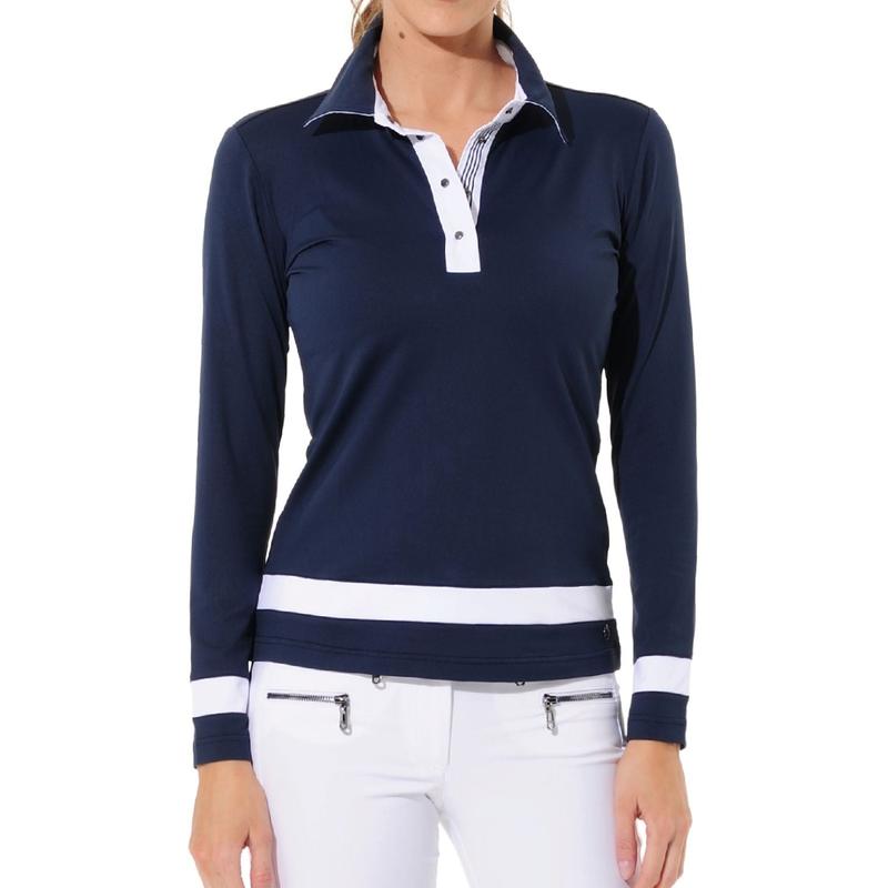 MDC L/S Polo - Navy