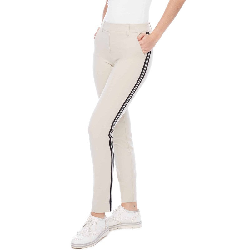 Swing Control Side Stripe Ponte Pant(30") - Desert