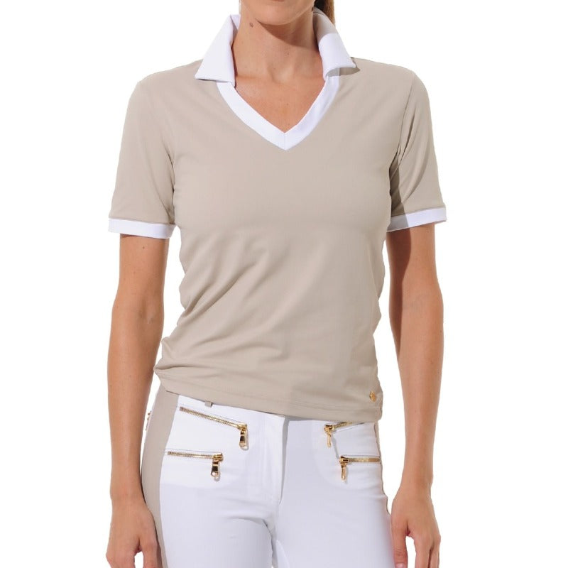 MDC S/S Polo - Taupe