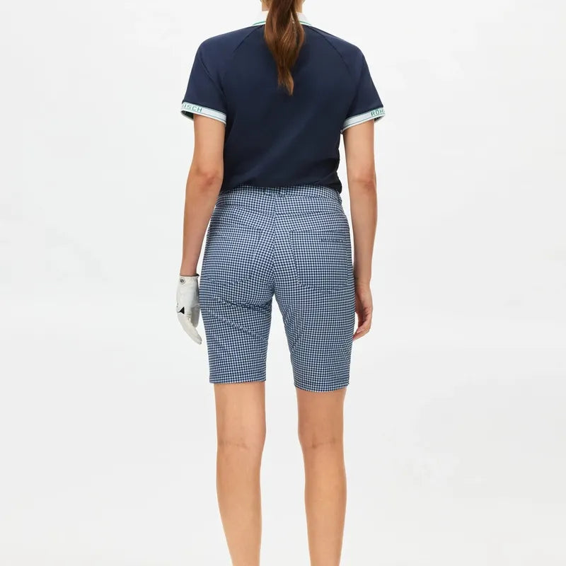 Rohnisch Chie Bermuda Shorts - Blue Check