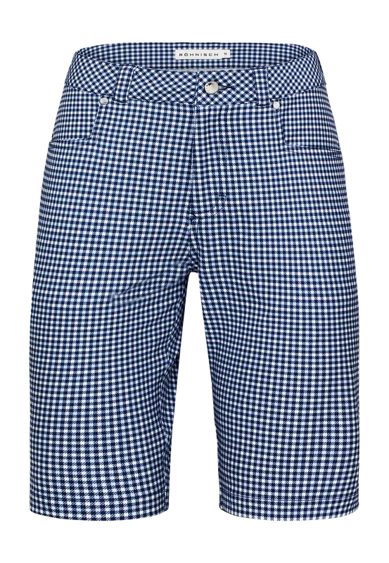 Rohnisch Chie Bermuda Shorts - Blue Check
