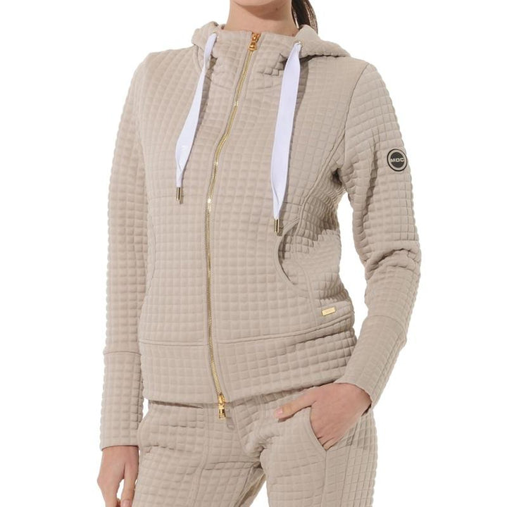 MDC Veruno Full Zip Hoodie - Light Taupe