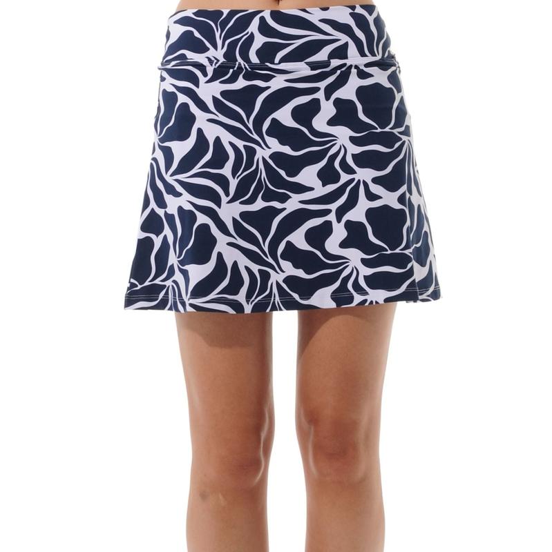MDC Matisse Print Skort - Navy/White