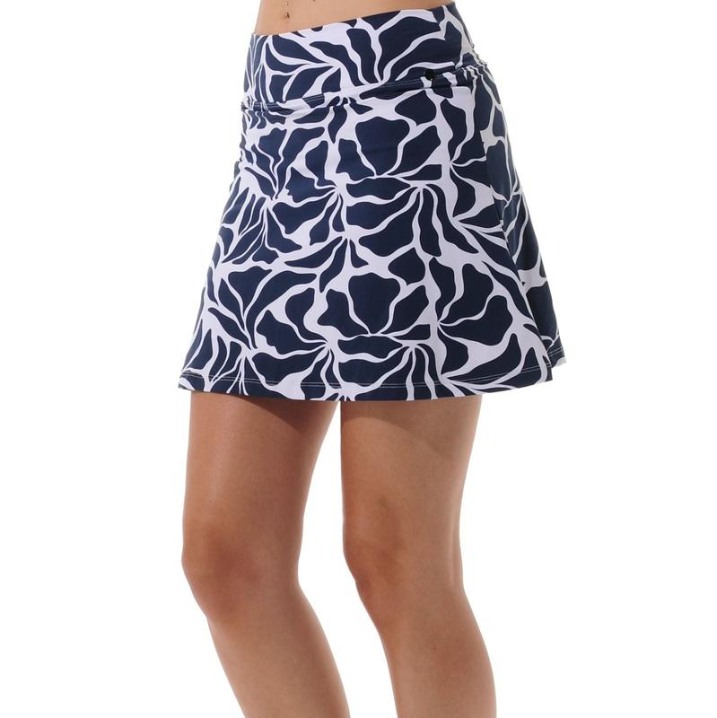 MDC Matisse Print Skort - Navy/White