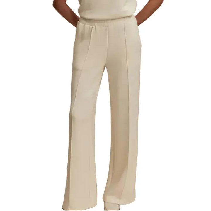 Varley Wide Leg Pants (30") - Pristine Ivory