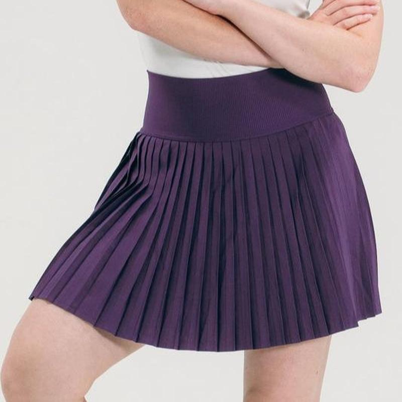 Foray Golf Pleated Performance Skort - Plum