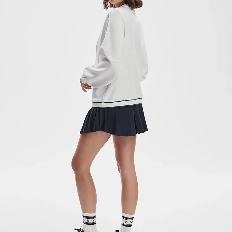 Varley Decker Off Court Cardigan - White