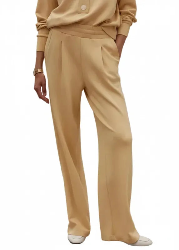 Varley Extra Wide Leg Pants (29.5") - Sahara Sun Yellow