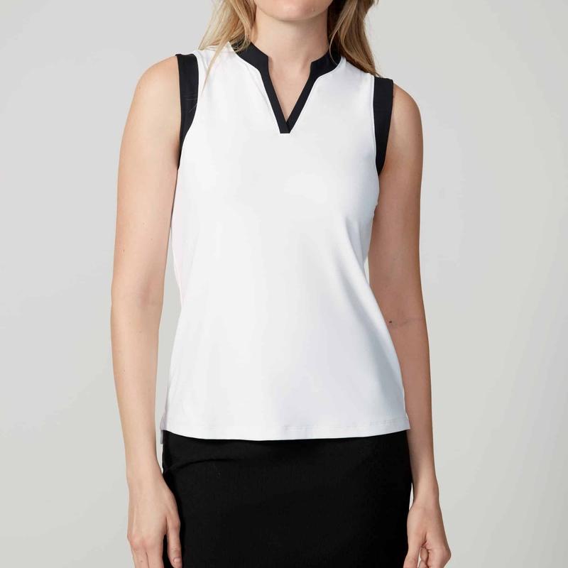 Swing Control Velocity S/L Top - White/Black