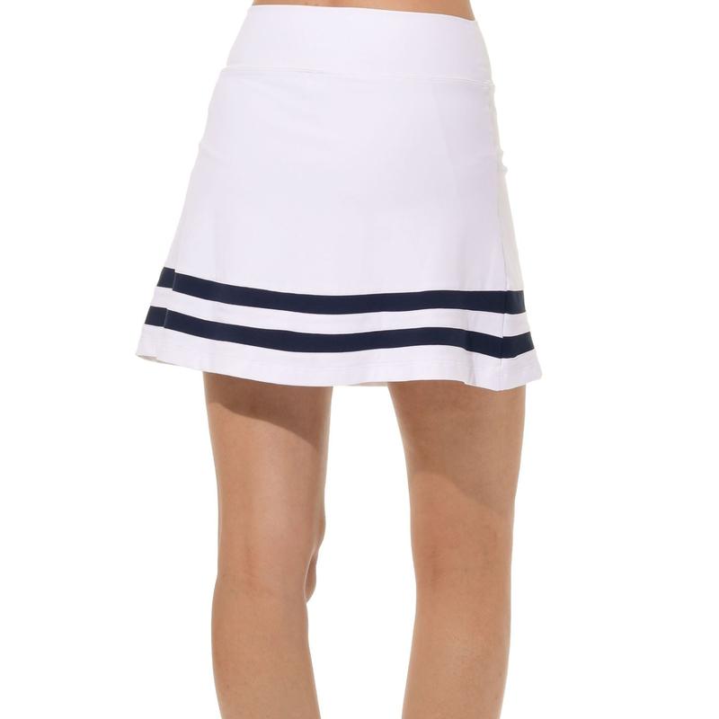 MDC Jersey Skort - White/Navy