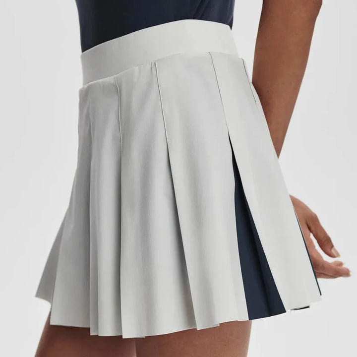 Varley Bronte 2 in 1 Skort - White/Blue Nights