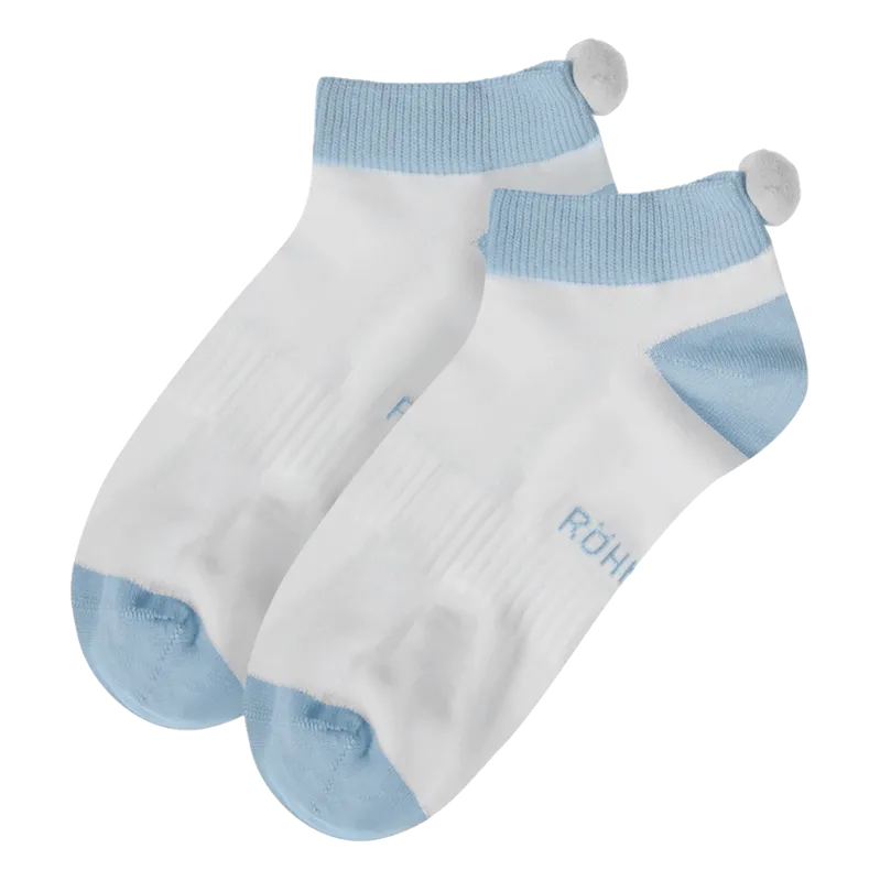 Rohnisch 2-Pack Pom Pom Socks - Blue