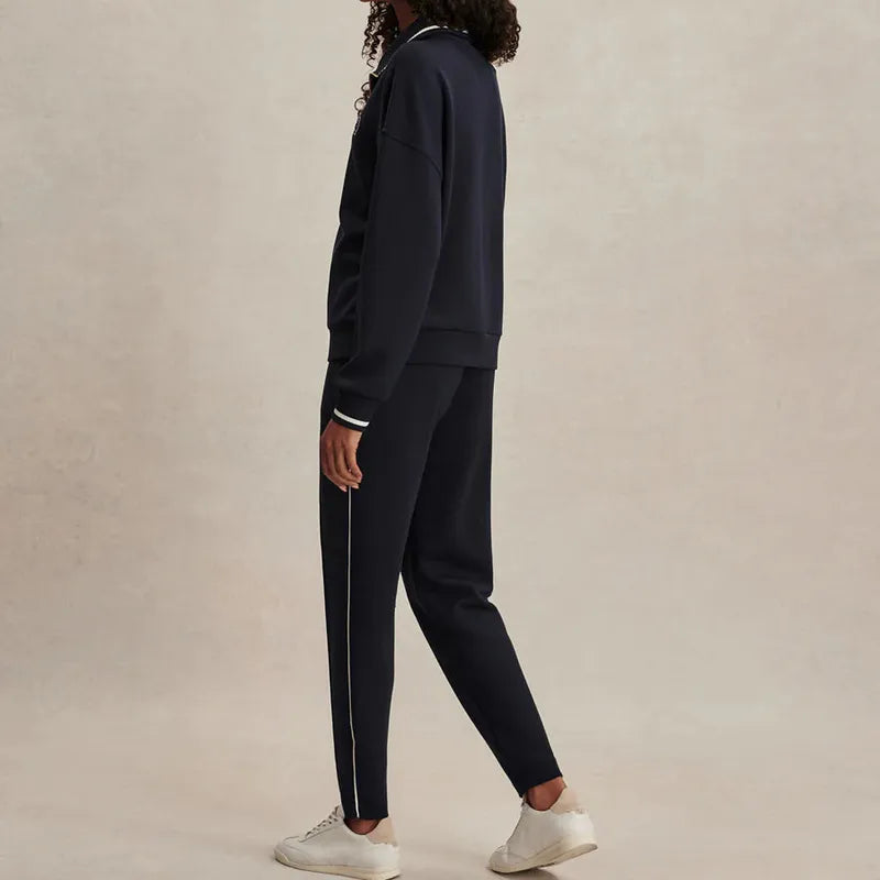 Varley Bertie Zip Sweat - Navy