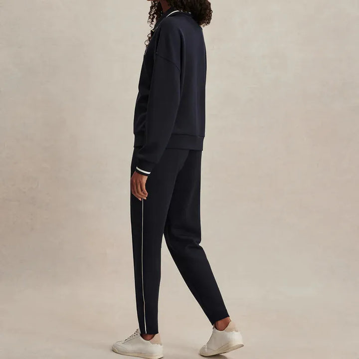 Varley Bertie Zip Sweat - Navy